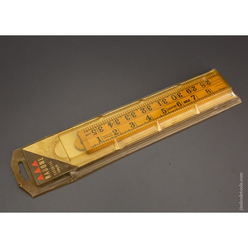 RABONE 3 Foot 4 Fold Rule Mint in Box – 102435