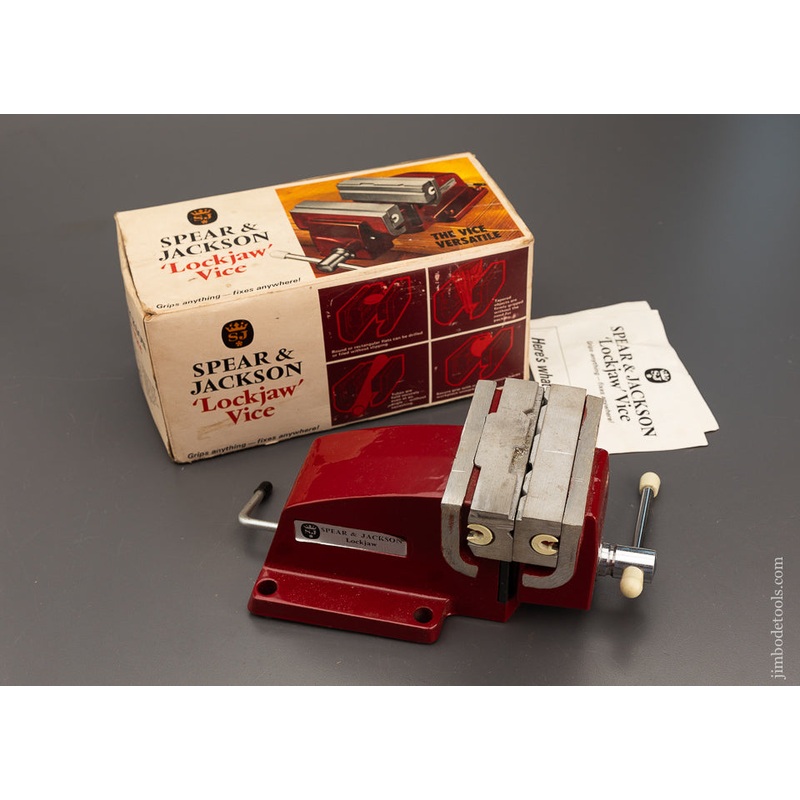 SPEAR & JACKSON Lockjaw Vice Mint in Box Vise – 102210