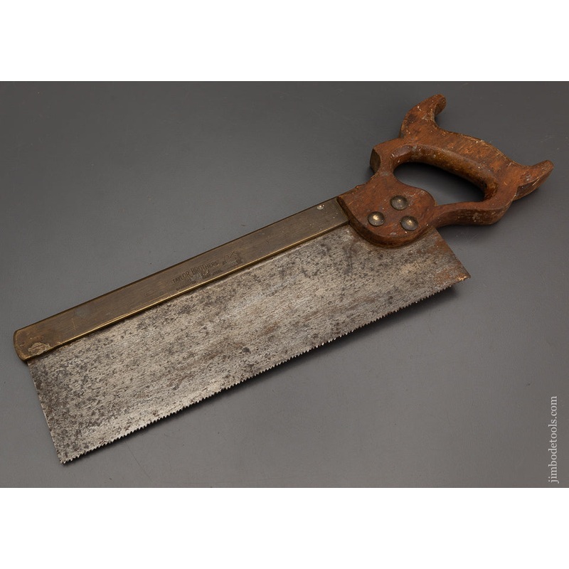 TAYLOR BROS. Brass Back Tenon Saw – 102467