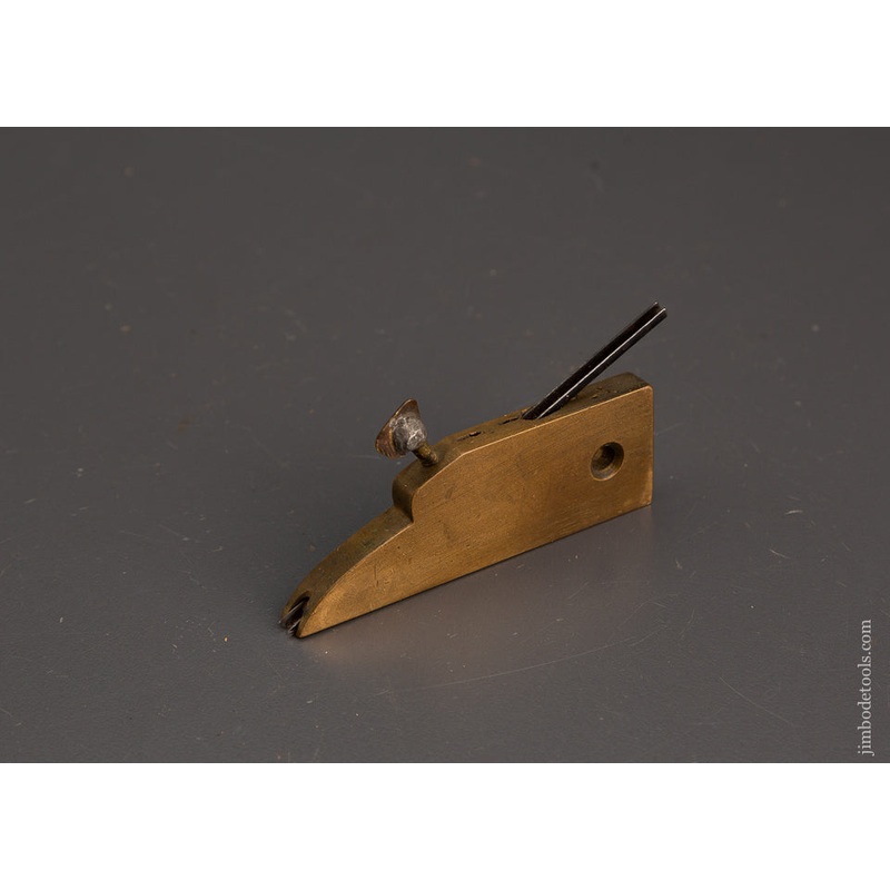 Unusual 2 3/4 Inch Brass Plane – 101024