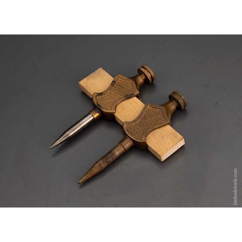 STANLEY No. 2 Brass Trammel Points – 102511