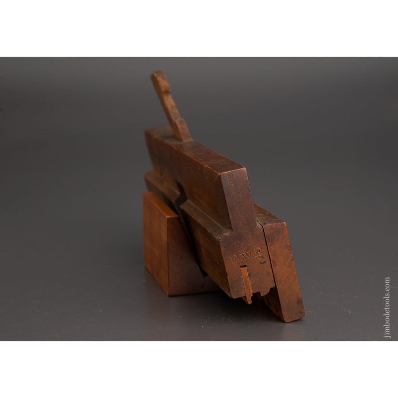 1 5/8 inch Wide Fenced & Boxed Door Molding Plane by GARDNER & MURDOCK GREEN ST BOSTON circa 1825-41 EXTRA FINE – 86807
