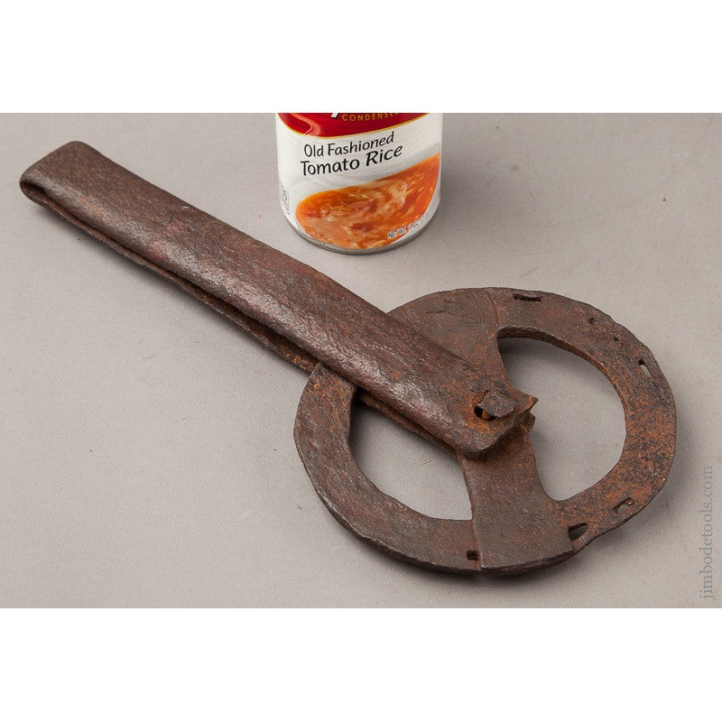 Primitive 11 inch Blacksmith-Made Traveler Made From Horseshoes! * 67435