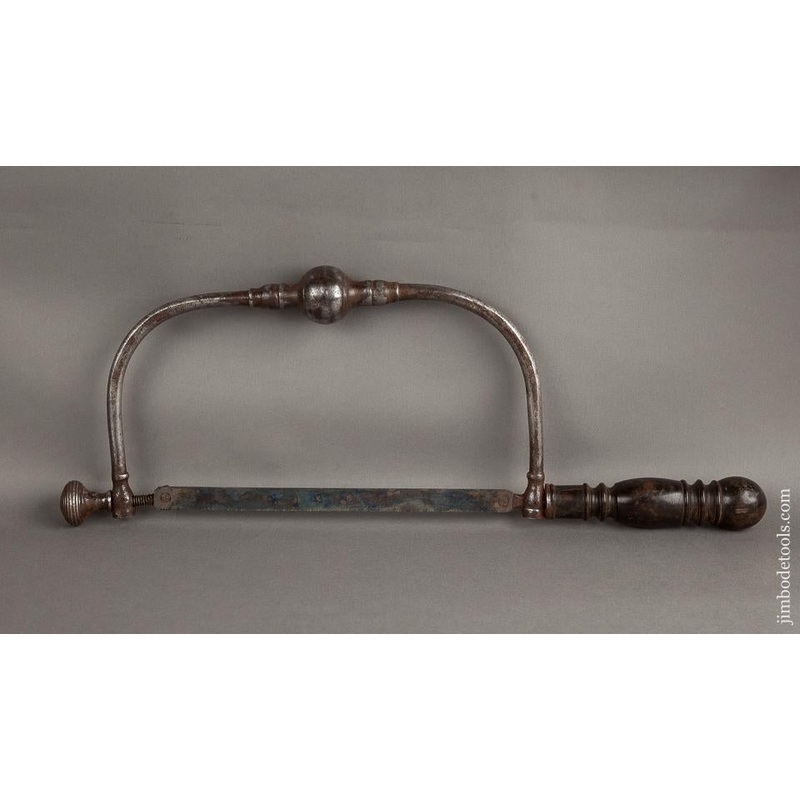 RARE 18th Century Framed Saw with Ebony or Buffalo Horn Handle * EXCELSIOR 78564 – AS OF APR 9
