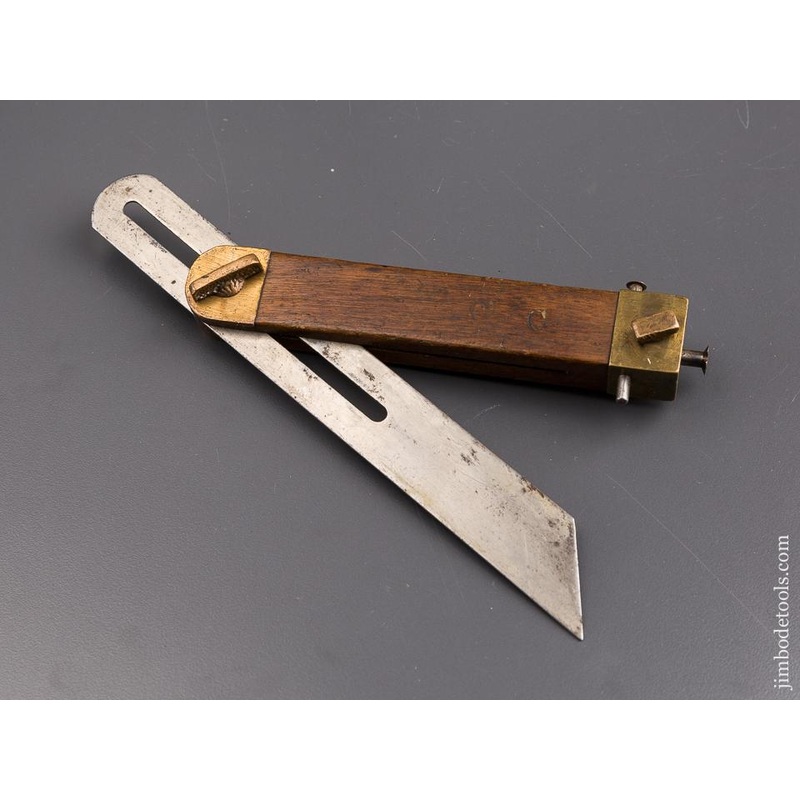 Rare! BLOMBERG & GRUNDEL Combination Bevel and Butt Gauge/Marking Gauge * EXCELSIOR 85856
