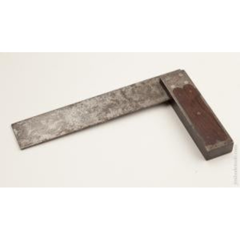 Rare! ST. JOHNSBURY Six inch Rosewood Try Square * 75498