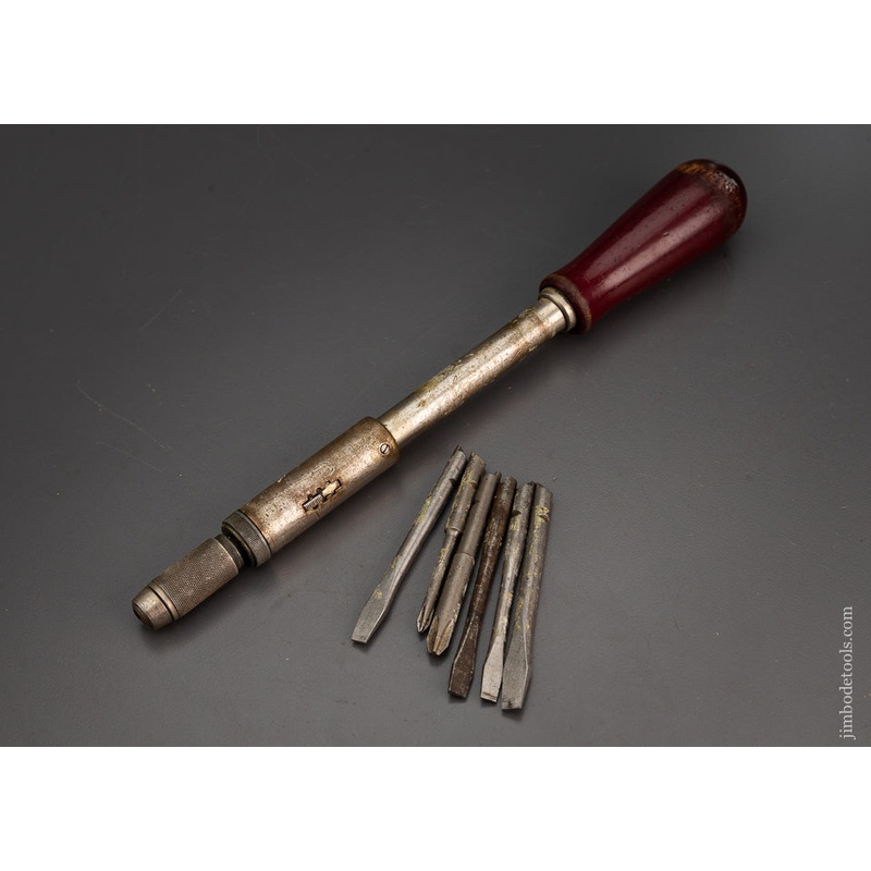 STANLEY No. 130A Hand Drill with 6 Bits – 101269