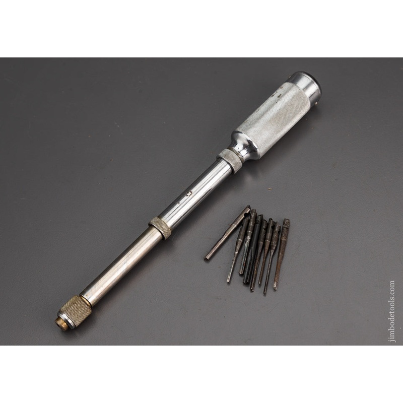 STANLEY YANKEE No. 41 Push Drill with All 8 Bits – 102602