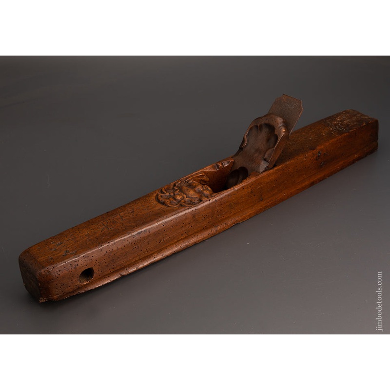 Spectacular Ornately Carved Jointer Plane – EXCELSIOR 102872