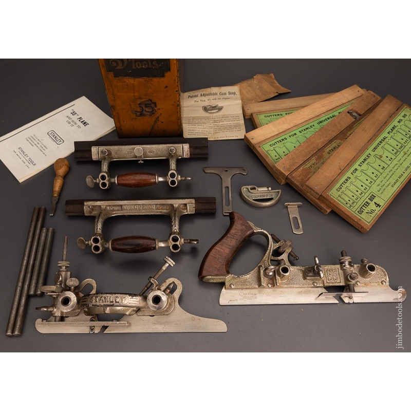 100% Complete STANLEY No. 55 Combination Plane – 102971