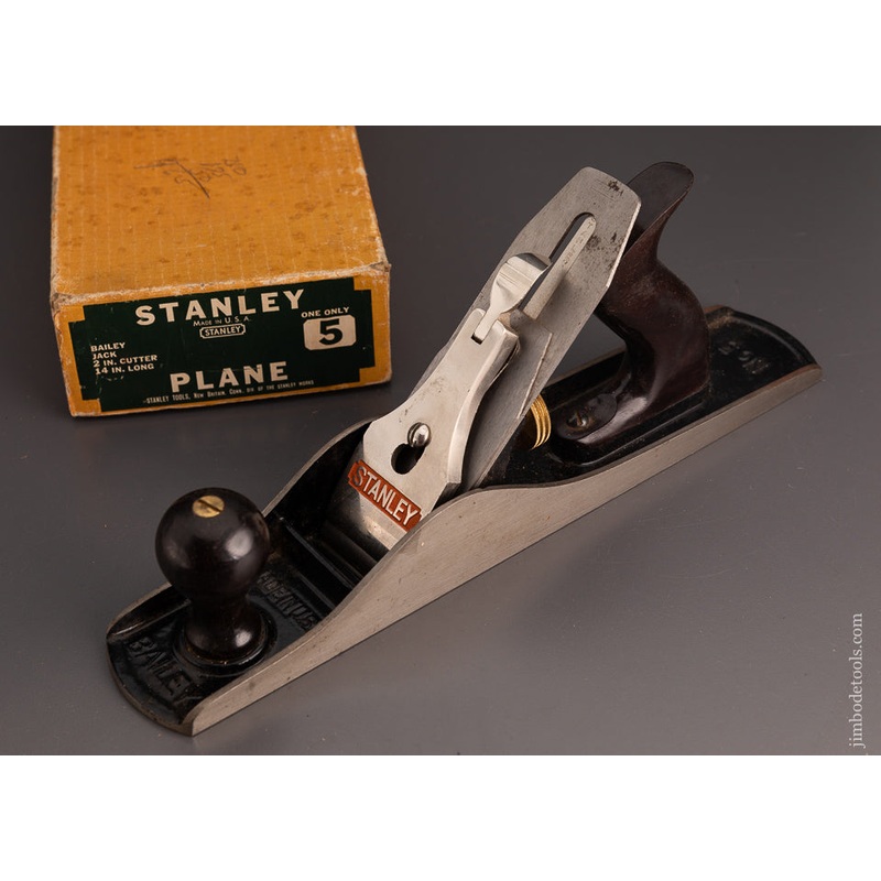 STANLEY No. 5 Jack Plane in Original Box – 103165