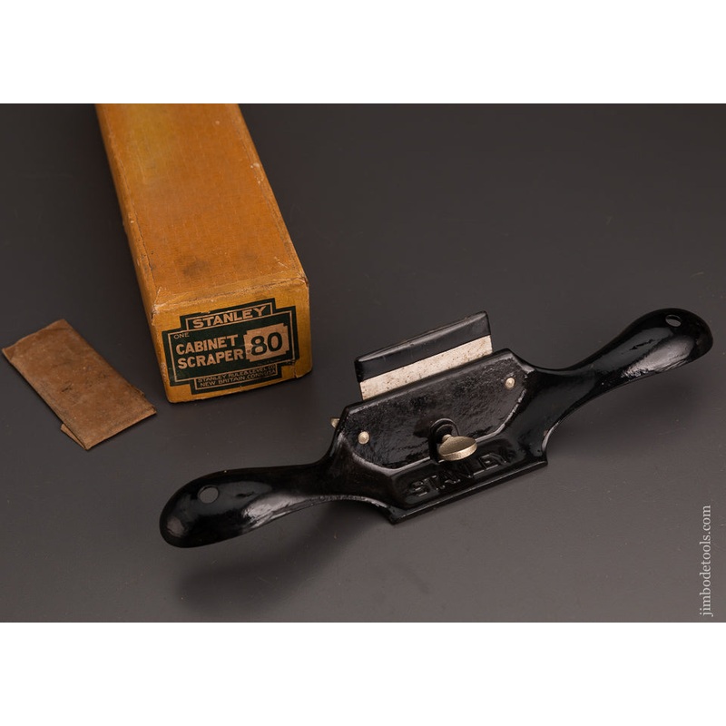STANLEY No. 80 Cabinet Scraper SWEETHEART Mint in Box – 103151