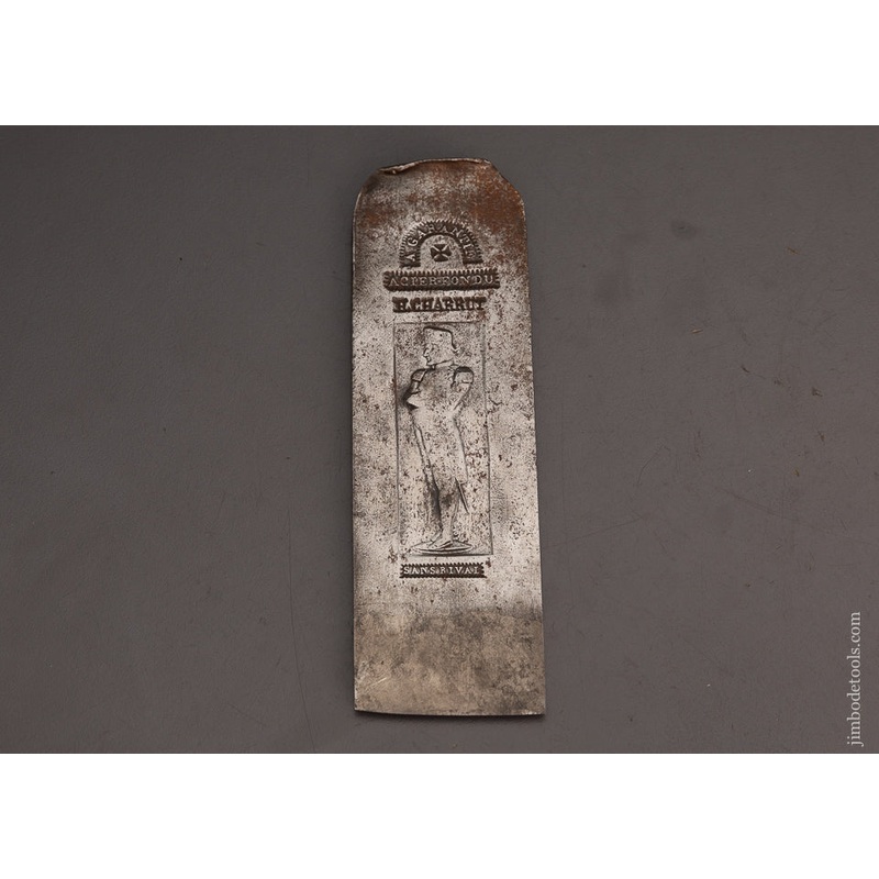 Sweet French NAPOLEON Plane Iron — EXCELSIOR 103137
