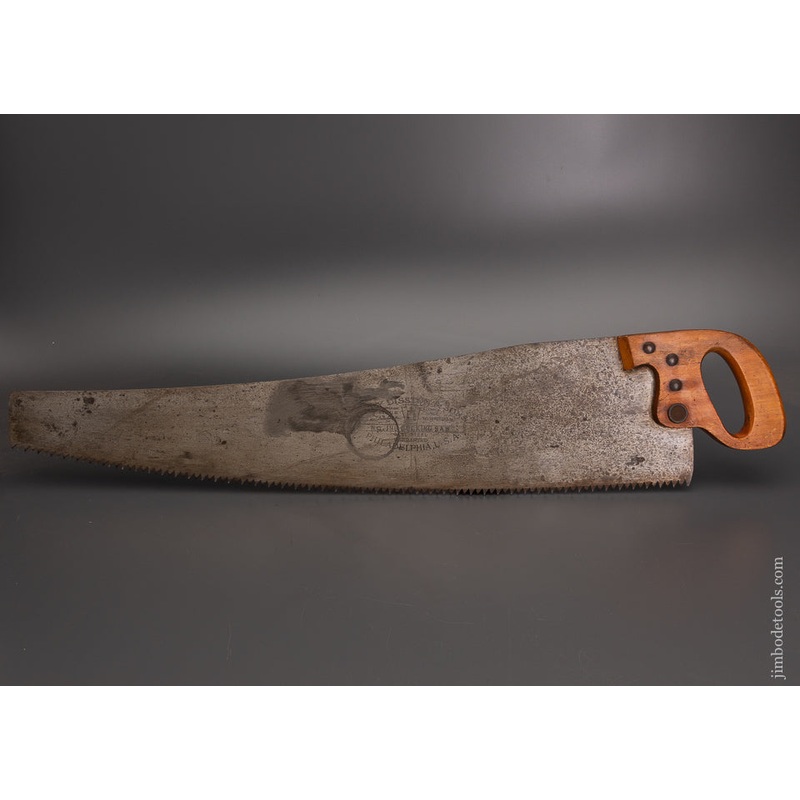 Rare & Fine DISSTON No. 196 Docking Saw – 103496