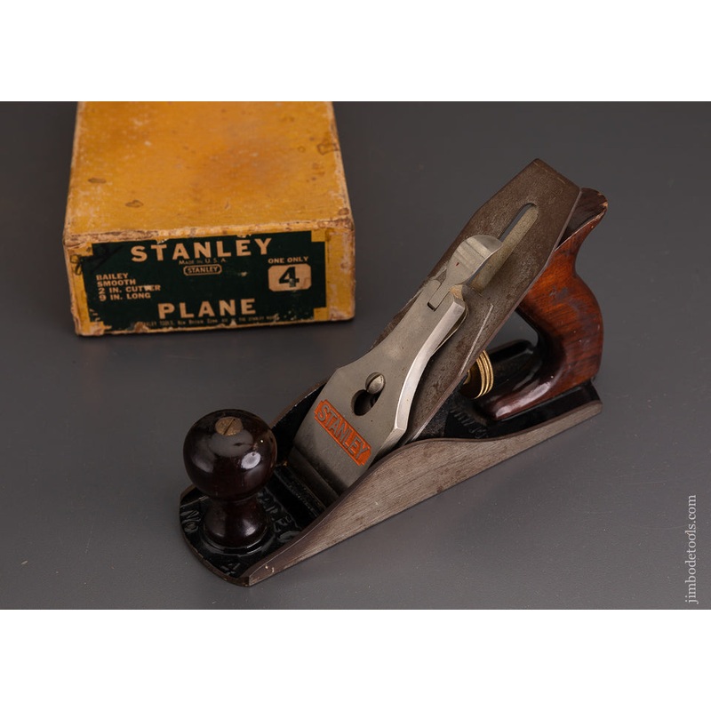 STANLEY No. 4 Smooth Plane in Original Box – 103189