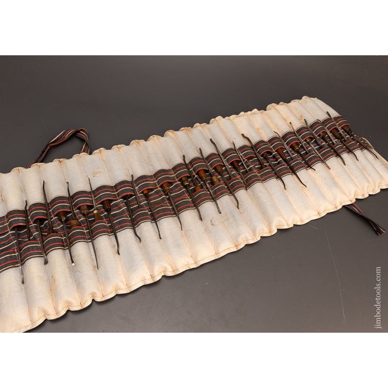 Set of 34 C. MAIER Carving Tools Chisels Gouges – 115851