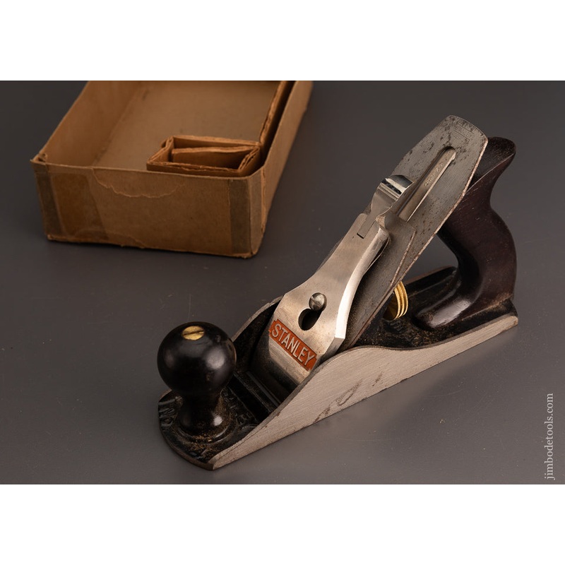 STANLEY No. 4 Smooth Plane Near Mint in Box No Lid – 103788