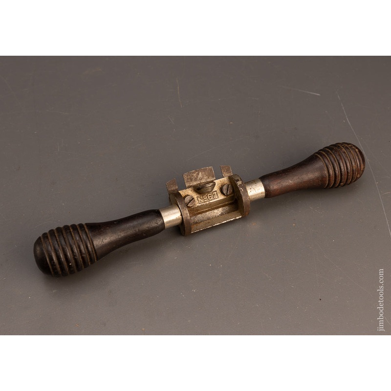 STANLEY No. 67 Rosewood Handled Round Bottom Spoke Shave – 115861