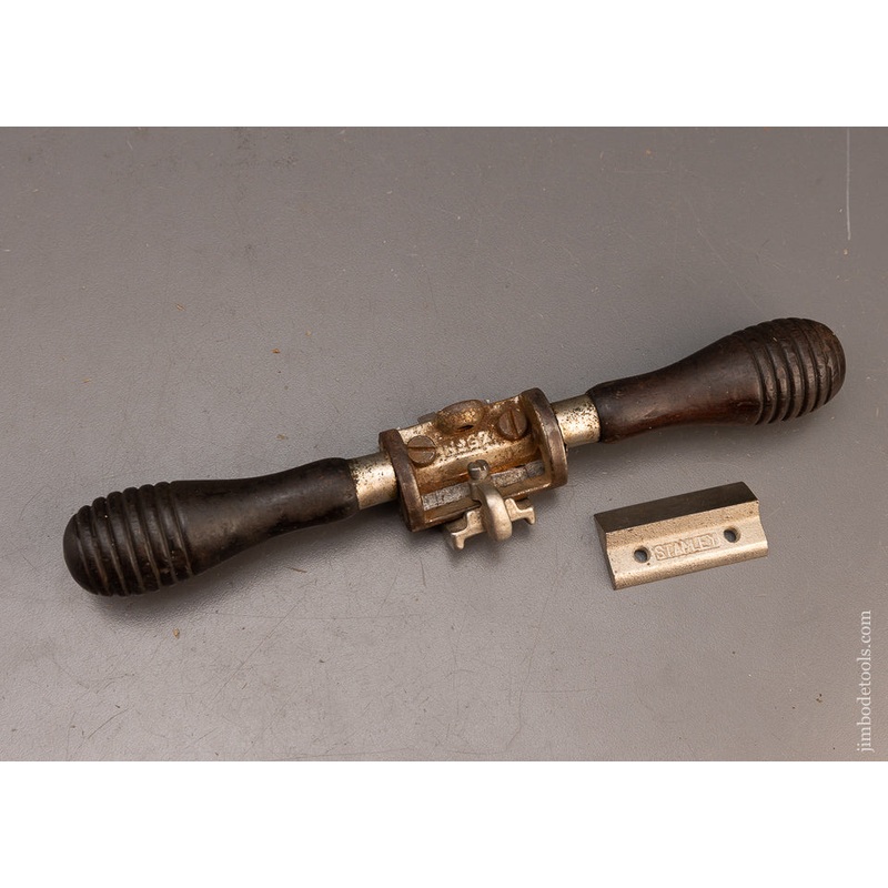 STANLEY No. 67 Spoke Shave 100% Complete with Both Bottoms & Fence – 115826