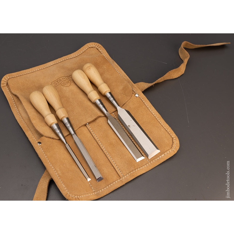 STANLEY No. 750 SWEETHEART Chisel Set of 4 – 115925