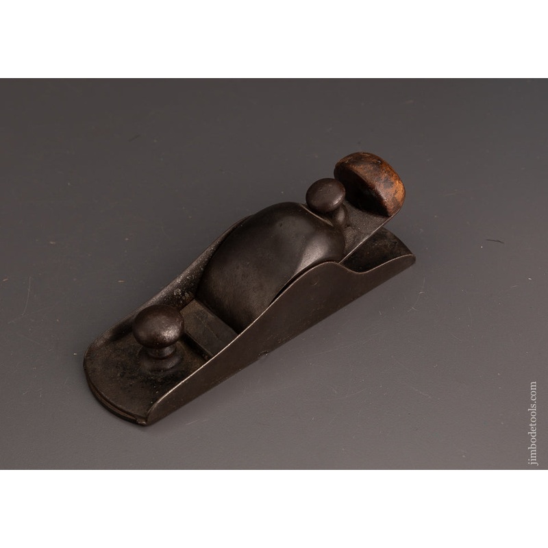 Rare Adjustable Block Plane with Adjustable Mouth by METALLIC PLANE CO. – 103920