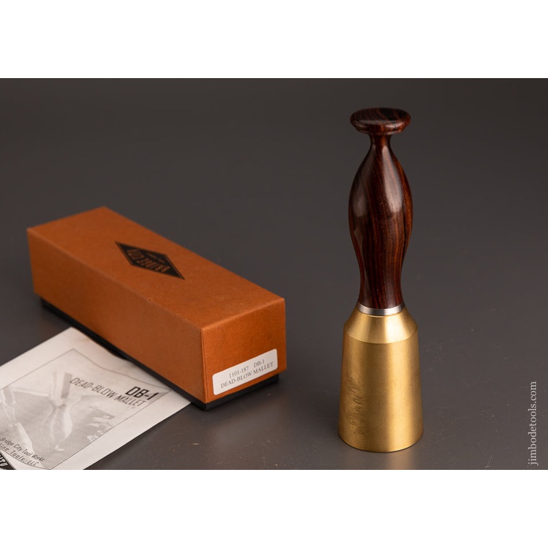 Rare BRIDGE CITY TOOL WORKS No. DB-1 Dead Blow Mallet Mint in Box – 103649