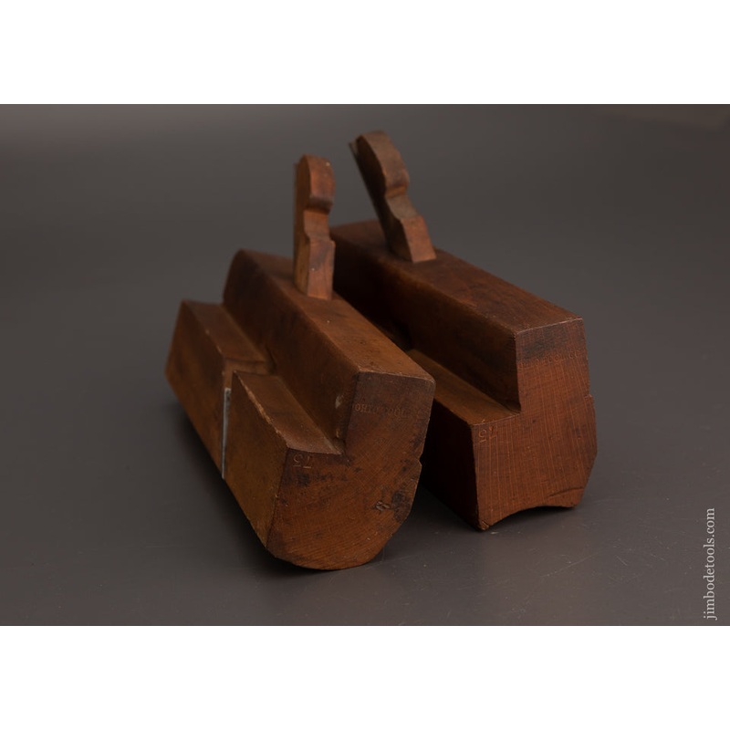 Rare Size OHIO TOOL CO. No. 11 Pair of Hollow & Round Moulding Planes – 103426