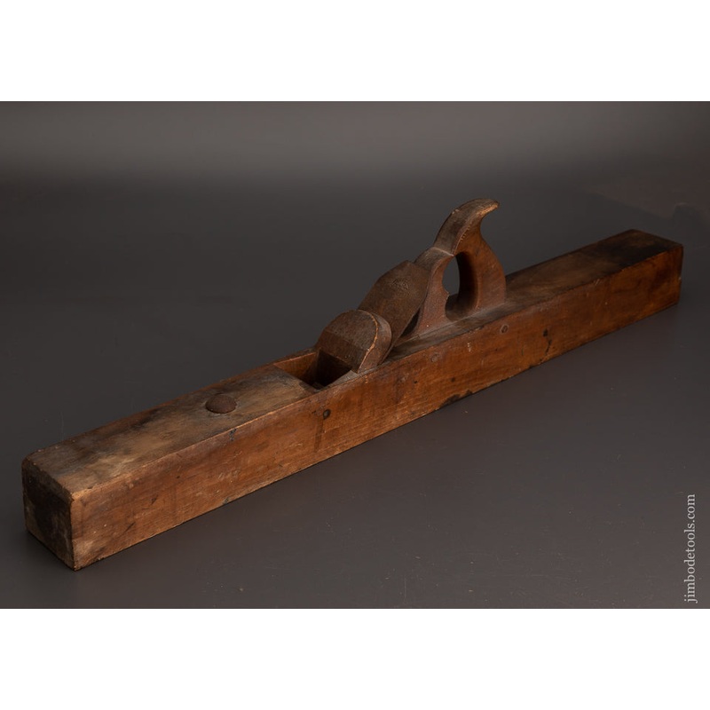 Spectacular 18th Century 30 Inch Apple Wood Jointer Plane – EXCELSIOR 103847