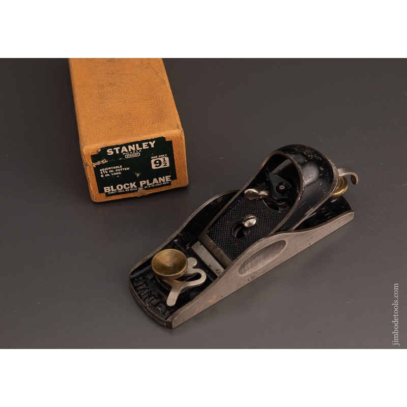 STANLEY 9 1/2 Block Plane in Box – 103878