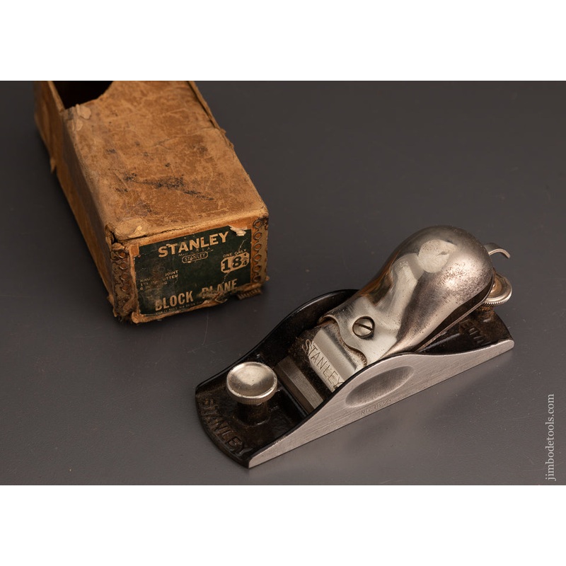 STANLEY No. 18 1/4 Block Plane in Box – 103885