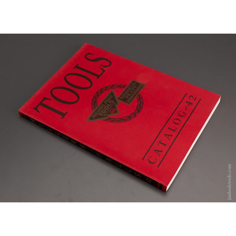 REPRINT 1938 Catalogue MILLERS FALLS TOOLS Catalog – 42 – 103203