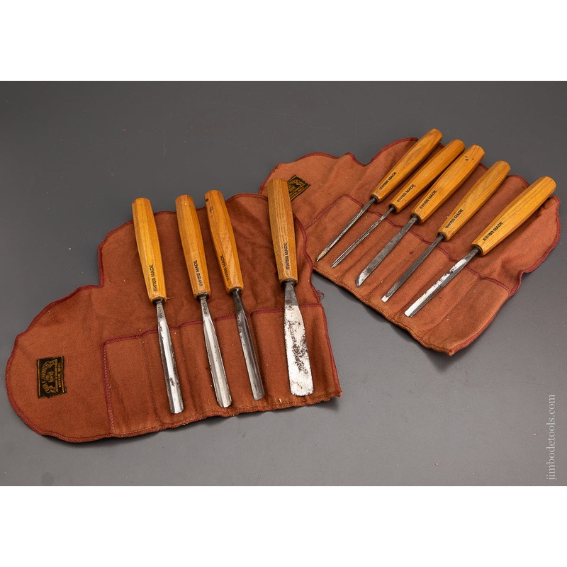 Set of 9 PFEIL SWISS MADE Carving Tools Gouges – 104215