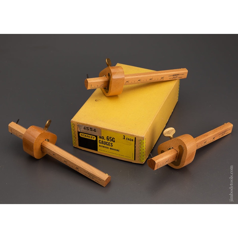 STANLEY No. 65 Gauges (3) in Box – 103901