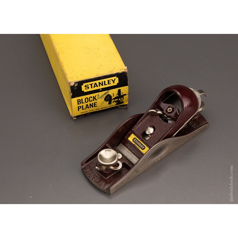 STANLEY No. 9 1/2 Block Plane Mint in Box – 104070
