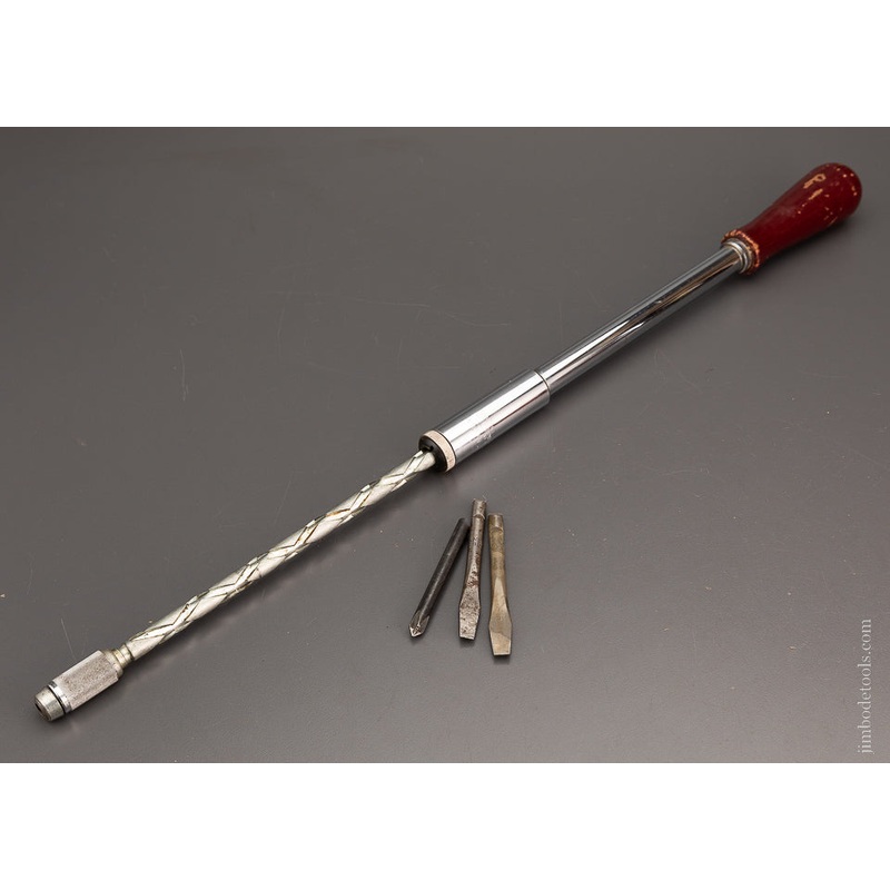 STANLEY YANKEE No. 131A Screwdriver with 3 Bits – 104240