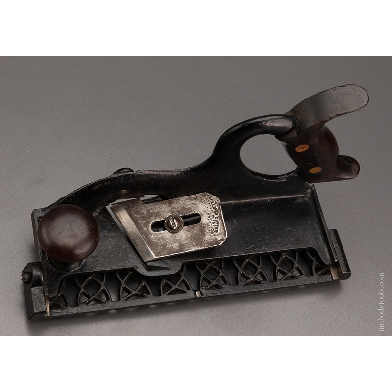 Spectacular PATENTED METALLIC PLANE CO. Skewed Rabbet & Filletster Plane – 104294 – AS OF AUG 21
