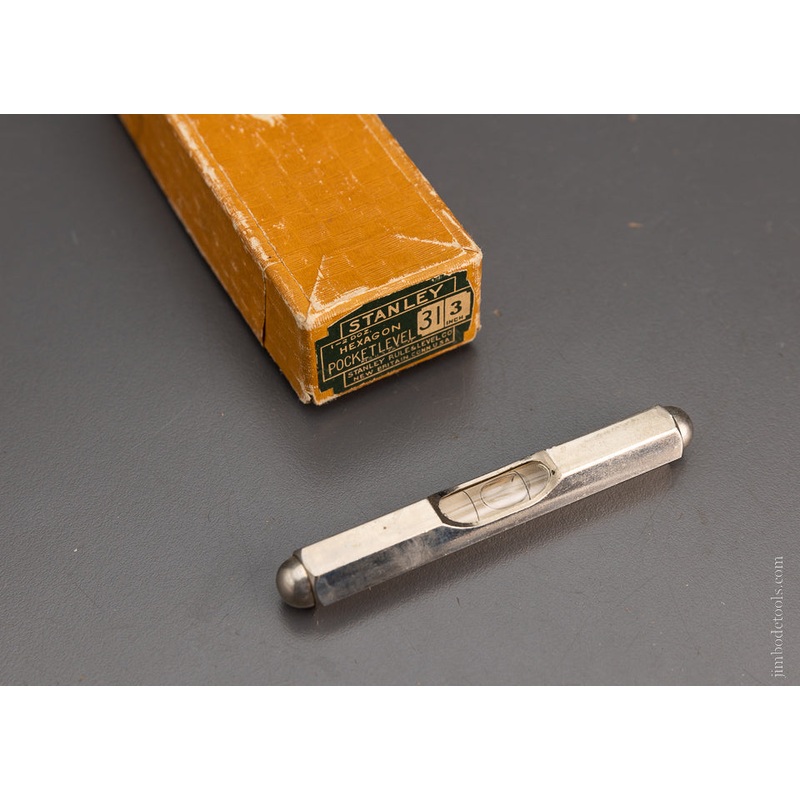 STANLEY No. 31 Pocket Level 3 Inch Mint in Box – 104300