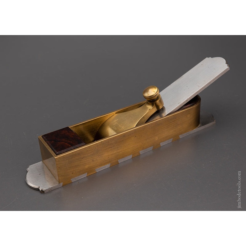 Stunning Gunmetal & Steel Miter Plane by WAYNE ANDERSON – EXCELSIOR 104269 – AS OF SEPT 7