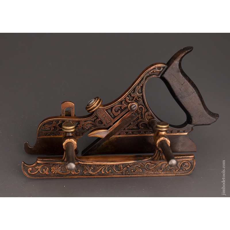 Very Rare & Fine STANLEY MILLERS PATENT No. 44 GUNMETAL Plow Plane * 103125 – AS OF AUG 20