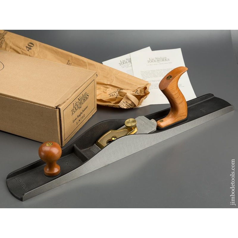 Rare & DISCONTINUED LIE NIELSEN No. 7 1/2 Low Angle Jointer Plane  MINT in Original Box – 79641
