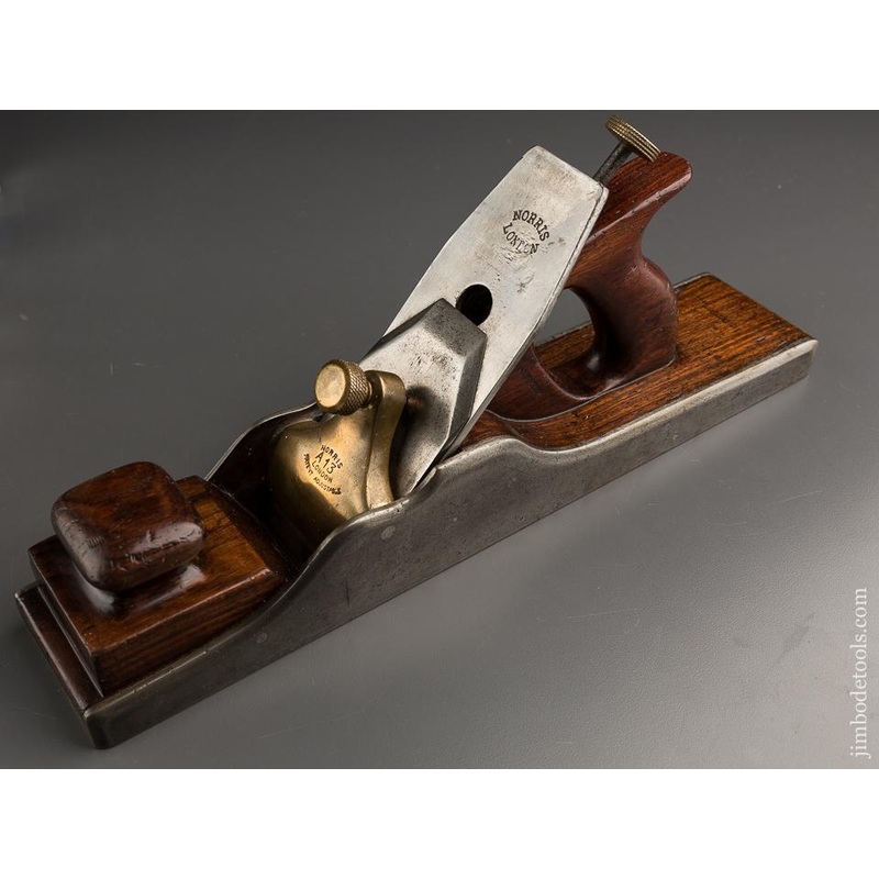 Rare! Pre-War NORRIS No A13 Panel Plane in Rosewood & Steel – 87161 – AS OF Sept 18