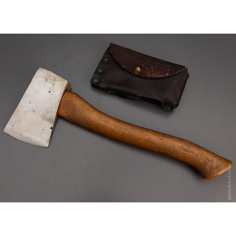 Spectacular Early PEAVEY MFG. CO. Brewer, Maine Belt Hatchet Canoe Hatchet – EXCELSIOR 104546