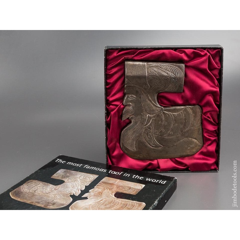 Stunning Replica Medieval Sculpted Figural Axe One of only 100 Made in Original Box — EXCELSIOR 80481 – AS OF Aug. 30