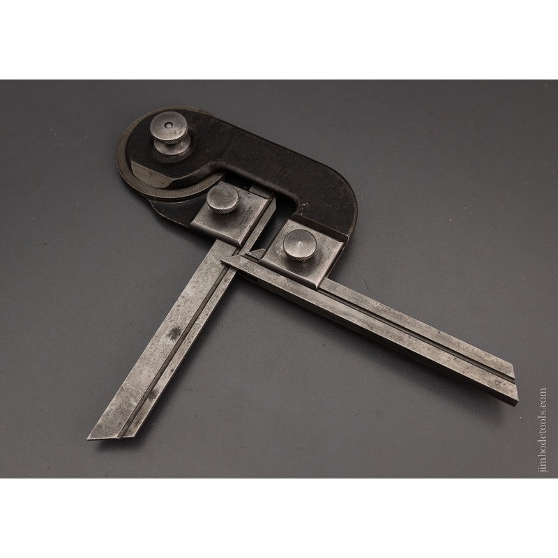 Rare UNION TOOL CO. Shaver Patent Protractor & Bevel – 104451