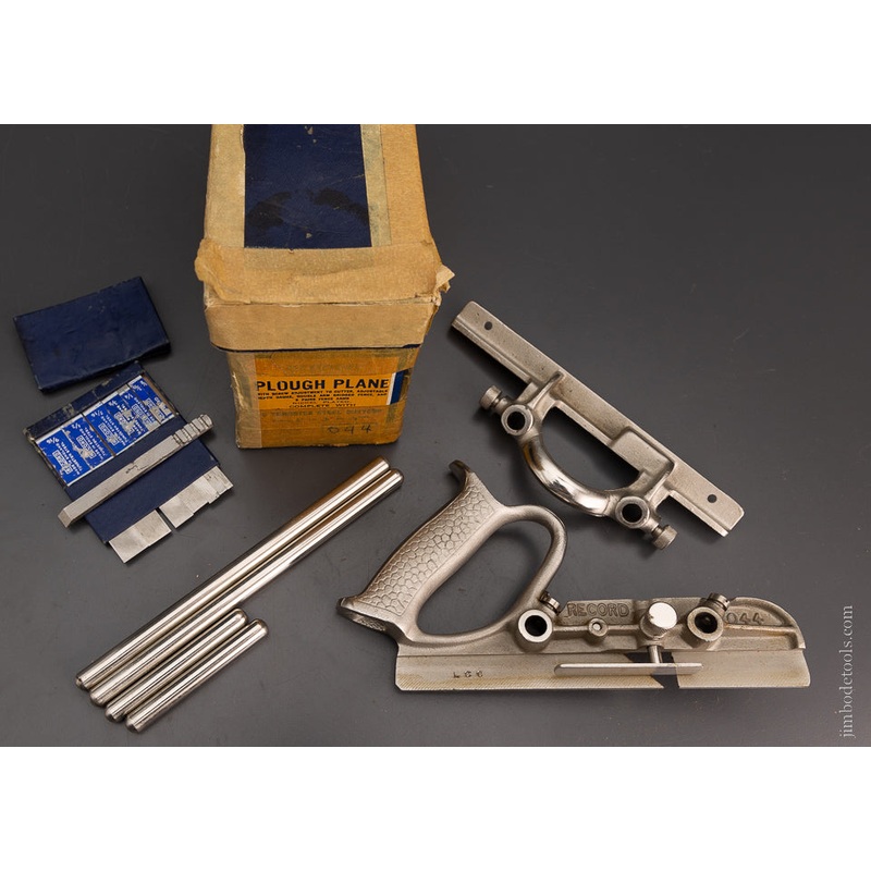 RECORD No. 044 Plow Plane Near Mint in Box 100% Complete — 104612