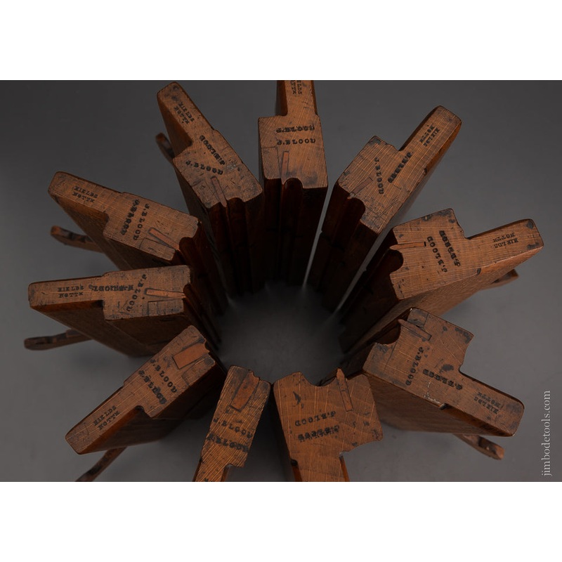 Set of 10 Side Bead Moulding Planes – 104754