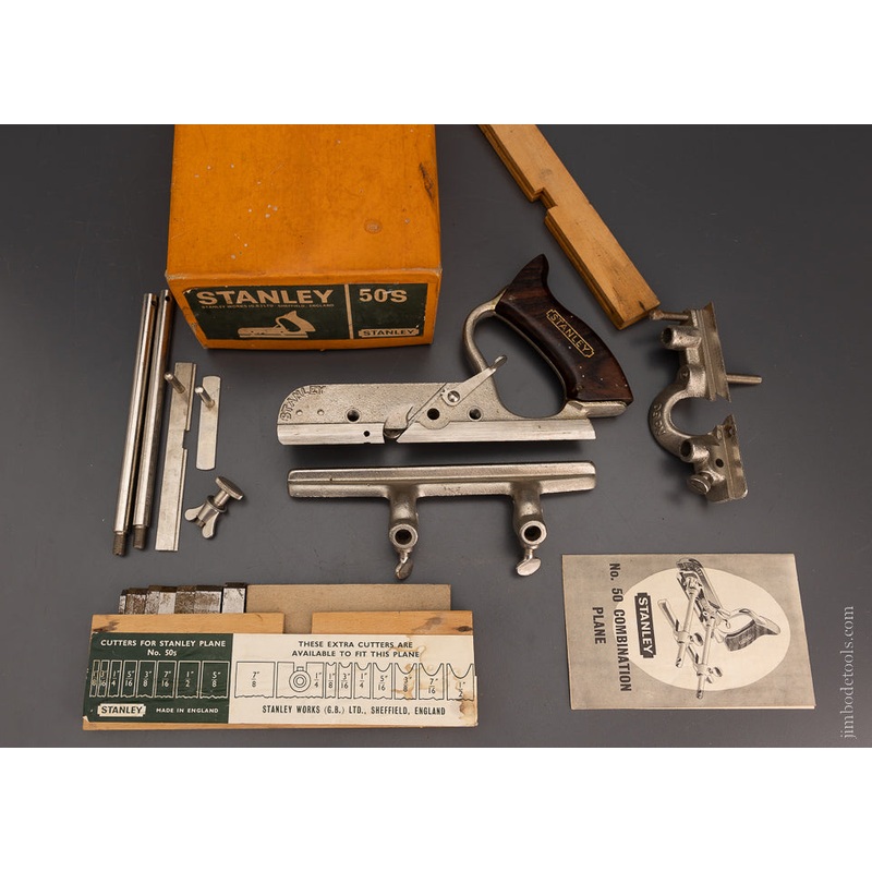 STANLEY No. 50S Plane Mint in Box 100% Complete – 104781
