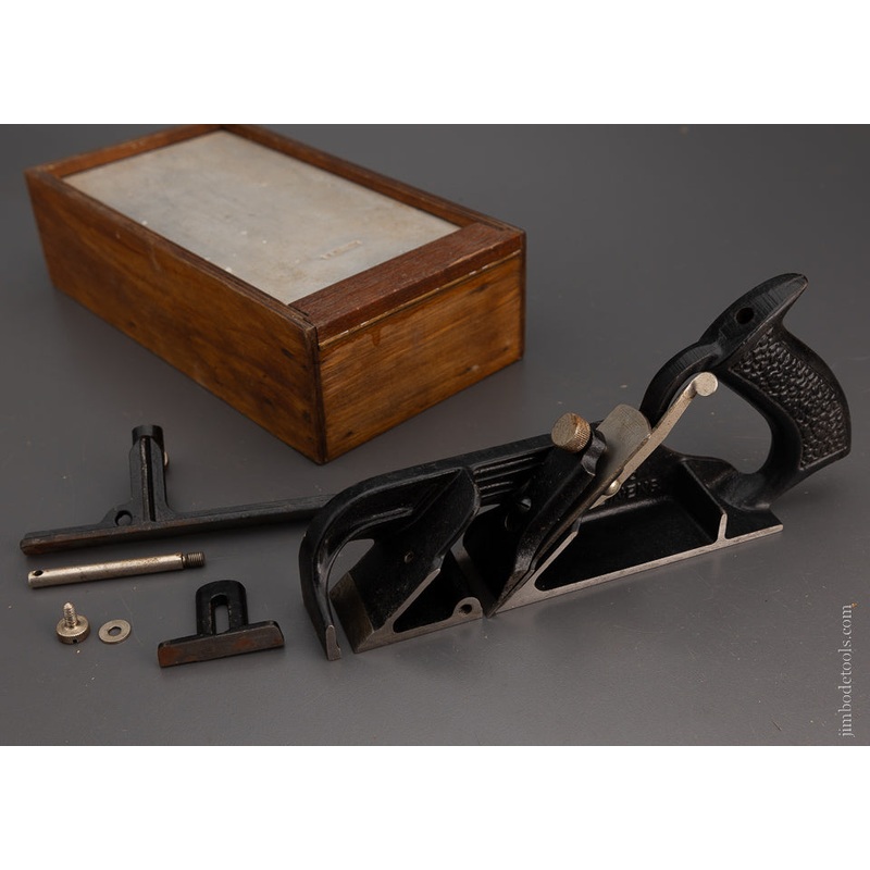 STANLEY No. 78 Duplex, Rabbet, and Filletster Plane 100% Complete in Custom Box – 104850