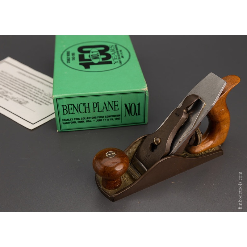 Stanley Tool Collectors Convention 1993 LIE NIELSEN No. 1 Size Bench Plane – 104523 – AS OF OCT 10