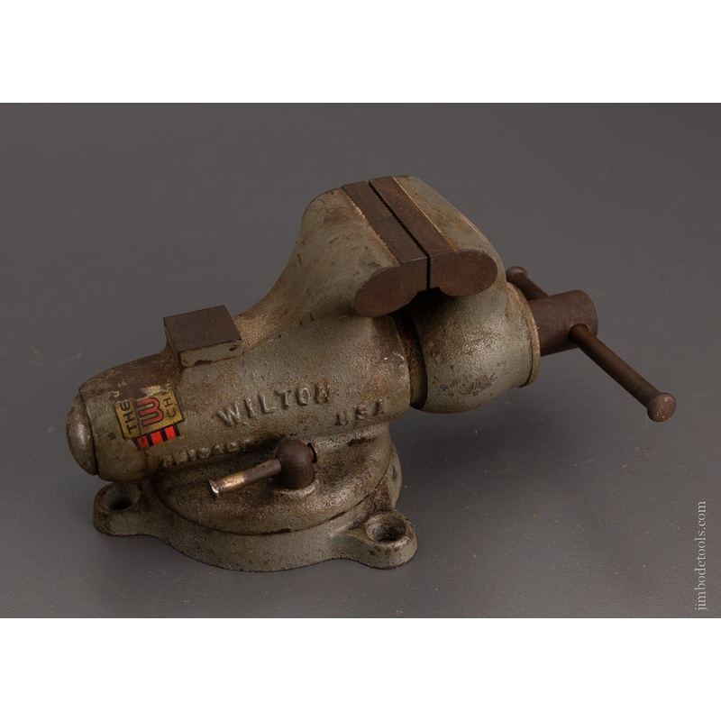 Very Early! Type One 1941-1944 WILTON Baby Bullet Vise – 104602